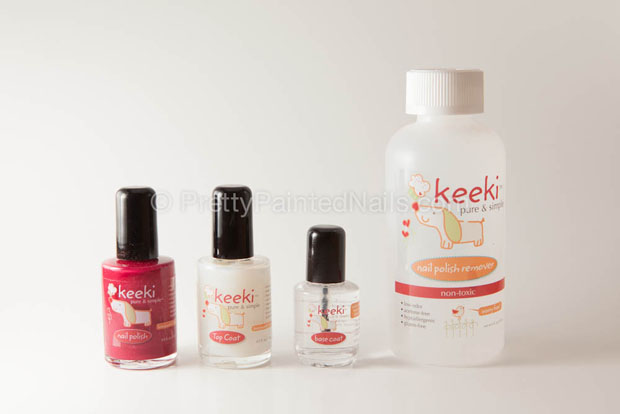 Video Review Of Keeki Pure And Simple Nail Polish Water Based